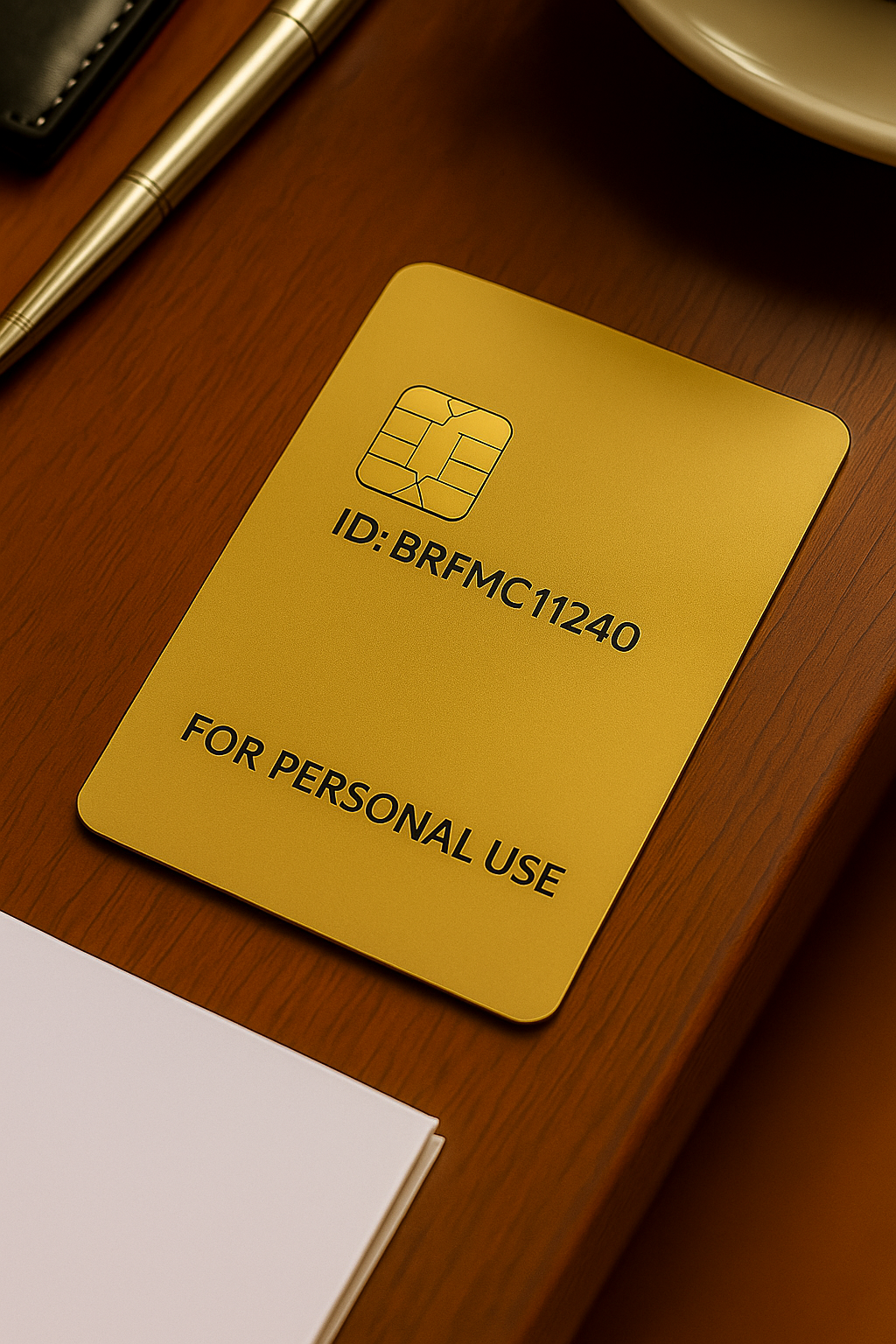 Golden Membership Card - The House of Bolkiah